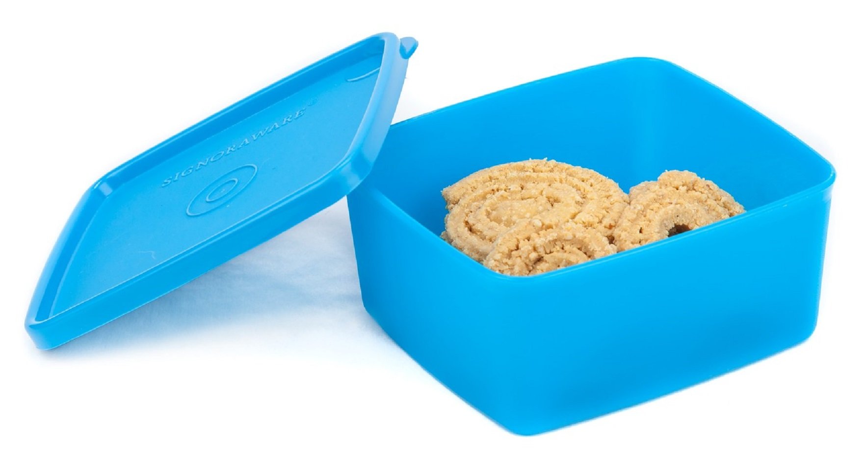 SignoraWare 500ml Fridger Fresh Small Plastic Container, Food Grade Bowl, Bpa Free Jar, Microwave Safe, Unbreakable, Spill/Leak Proof Case (0.5 Litres, T-Blue) (B00JJHG9ZU) Amazon Price History, Amazon Price Tracker