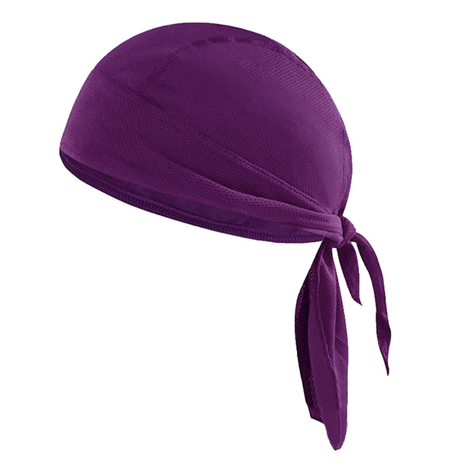 Xjdzineq Bandana Hats Head Scarf Hat for Biking Workouts Sweat Absorbing Headcover Hat for Sport and Outdoor Activity Bandana Hats