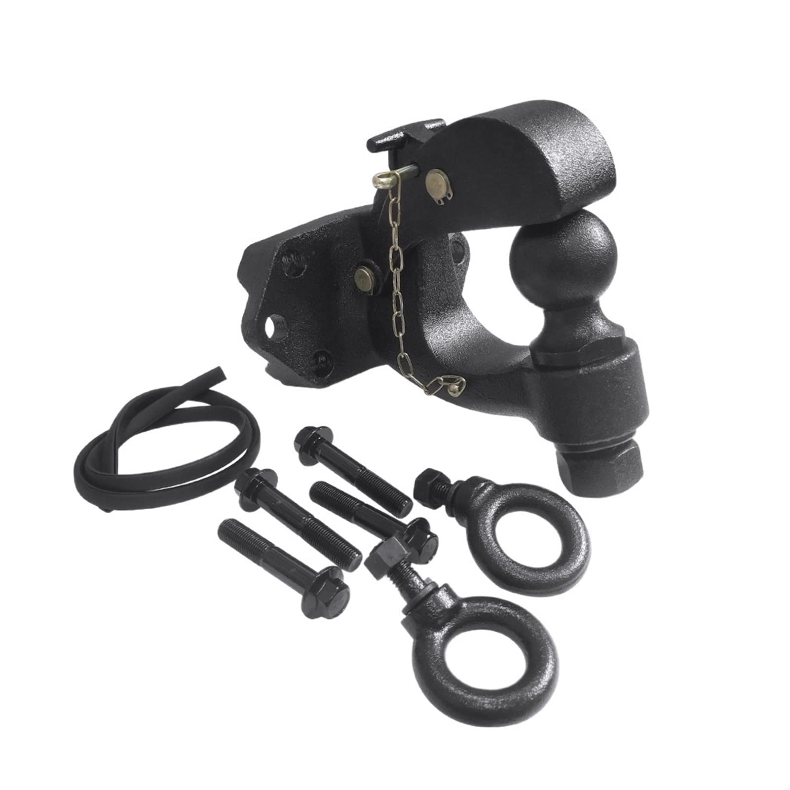 Zaczep do przyczepy, Heavy Duty Hook Combo z 2 calową przyczepą kulką Hitch Rv. Części Akcesoria Camper Caravan Składniki