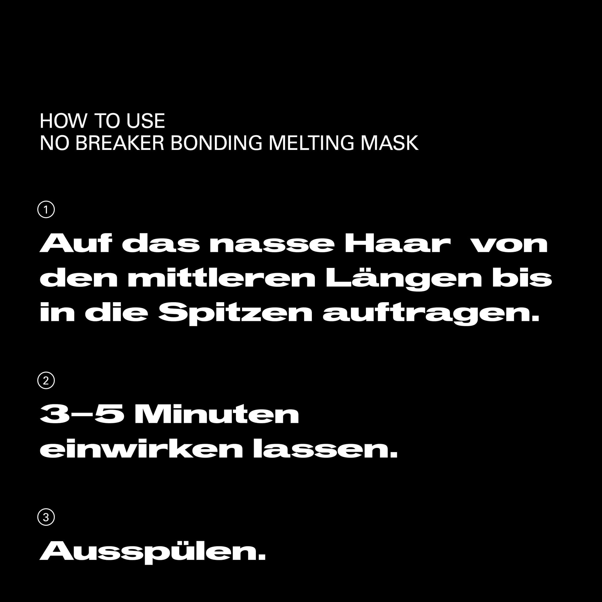 Sebastian Professional NO BREAKER Bonding Melting Mask – Stärkende Haarmaske mit Apfelsäure-Technologie, stärkt geschädigtes & strapaziertes Haar für intensive Pflege & Geschmeidigkeit