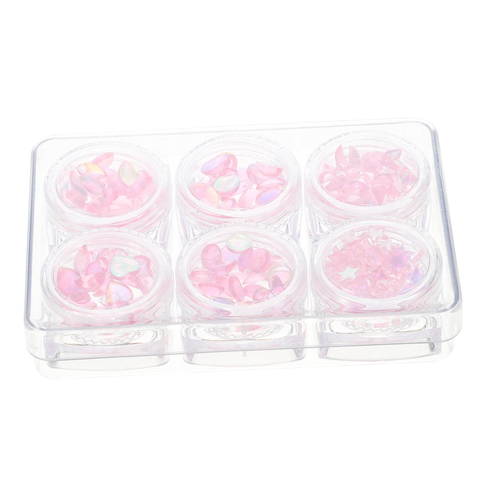 Gogogmee Nail Art Studs Manicure Crystal Diamond Set DIY Manicure Supplies Decorative Charms Home Professional Use