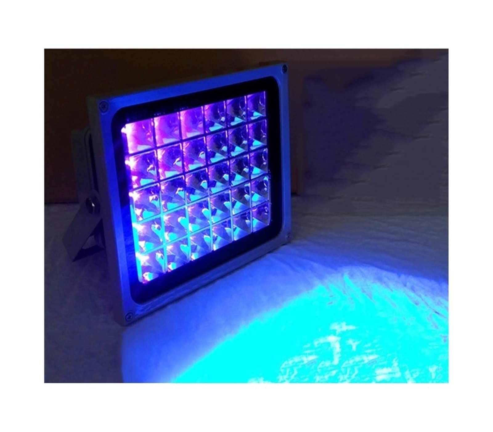 Lampada UV per Resina Faretto ad asciugatura rapida 365nm 395nm 405nm Saldatura Olio verde Vernice for PCB Colla ottica Resina sensibile Polimerizzazione UV Lampada LED a raggi ultravioletti(395nm)