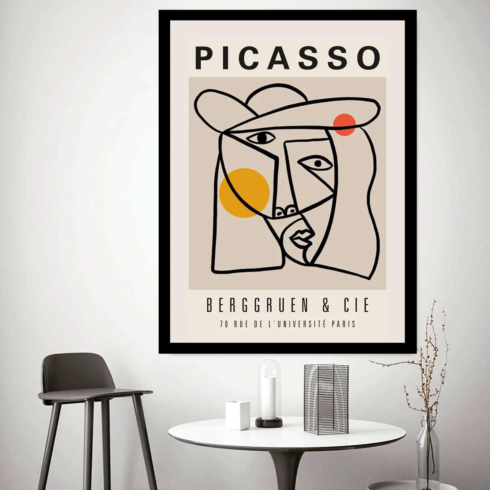 Amazon.com: HSHYXARTYX Wall Art Canvas Print pablo picasso