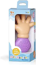 Toyster - Mini Mãozinha Mordedor - Compacto, Seguro e Confortável para Bebês - BDA