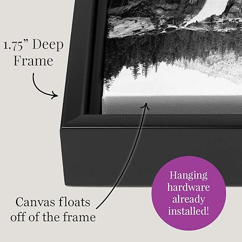 Miniatura 5 de A Taste of Wine Float Frame Lienzo artístico con marco de vino