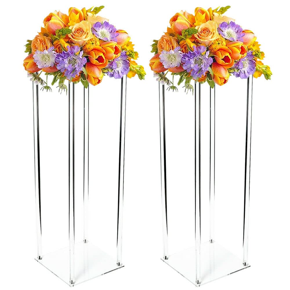 Buy TFCFL 4/10 Pcs Gold Wedding Flower Stand Metal Vase Column Stand