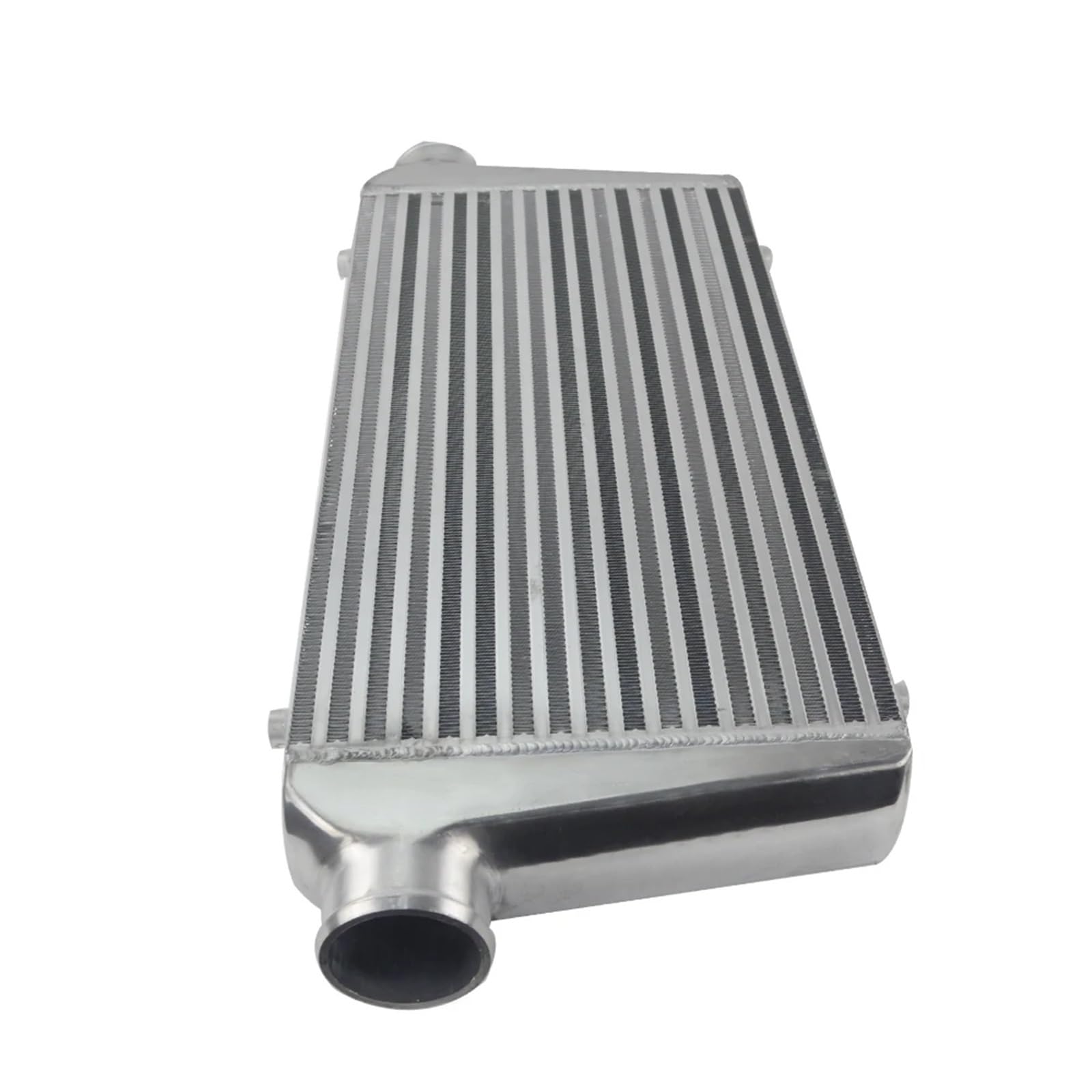 Wentylatory chłodnicy silnika samochodowego 600 * 300 * 76mm Uniwersalny intercooler turbo z płytą i średnicą zewnętrzną 2,5" z mocowaniem przednim LZ-IN816-25 chłodzenia silnika(3.0inch)