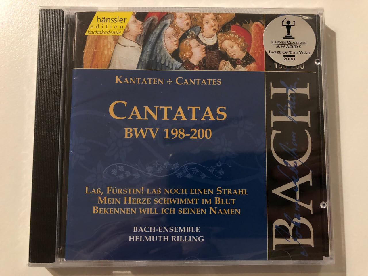 Bach: Cantatas, BWV 198-200 (Edition Bachakademie Vol 60) /Rilling