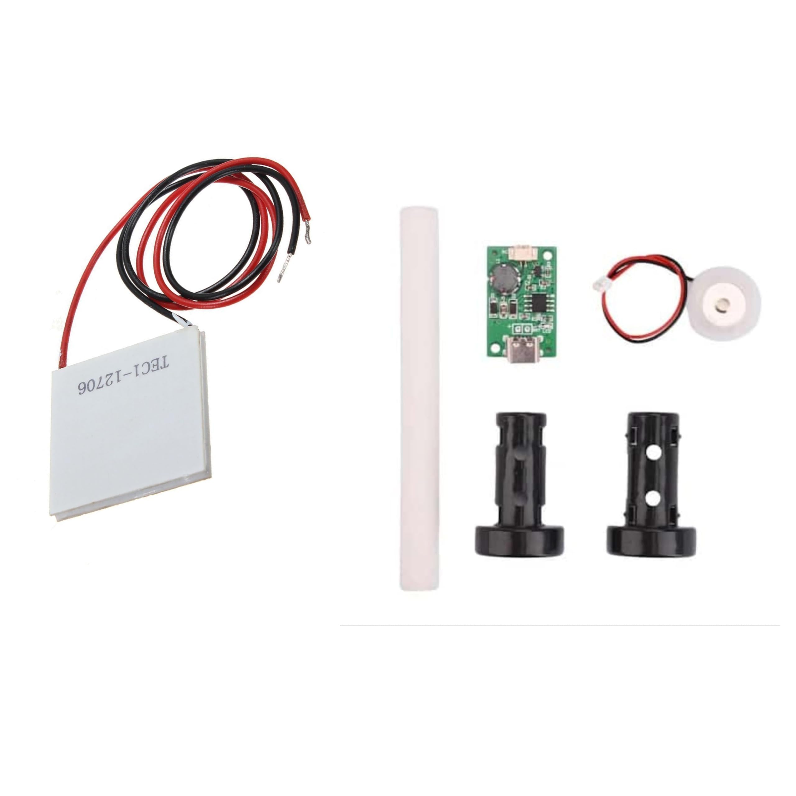 See full amazon price history chart for Luvik Combo Of 12706 Thermoelectric Peltier Cooler or Cooling Module 12V 92W Max And 5V DIY Ultrasonic Piezoelectric Humidifier Moisture Atomizing Chip Mist maker circuit board Luvik Combo Of 12706 Thermoelectric Peltier Cooler or Cooling Module 12V 92W Max And 5V DIY Ultrasonic Piezoelectric Humidifier Moisture Atomizing Chip Mist maker circuit board (B0D6HDG36L) Amazon Price History, Amazon Price Tracker