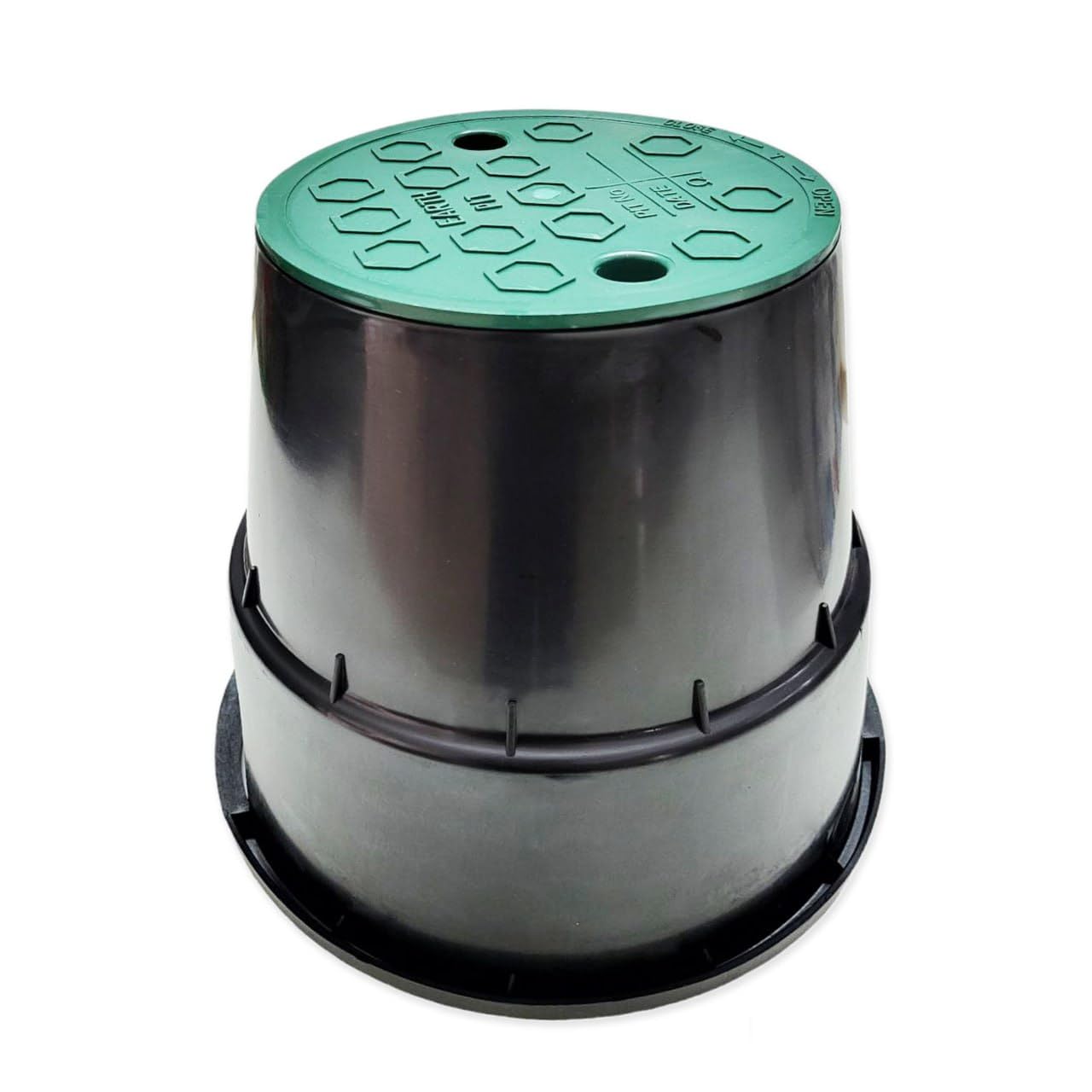 Daystar Lightning Earth Inspection Pit Chamber UV Stable Polymer Material Round Type