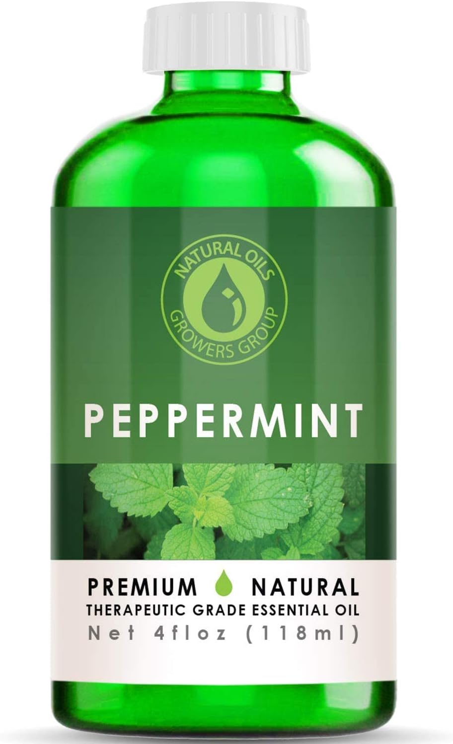 4 oz Peppermint Essential Oil Therapeutic Grade