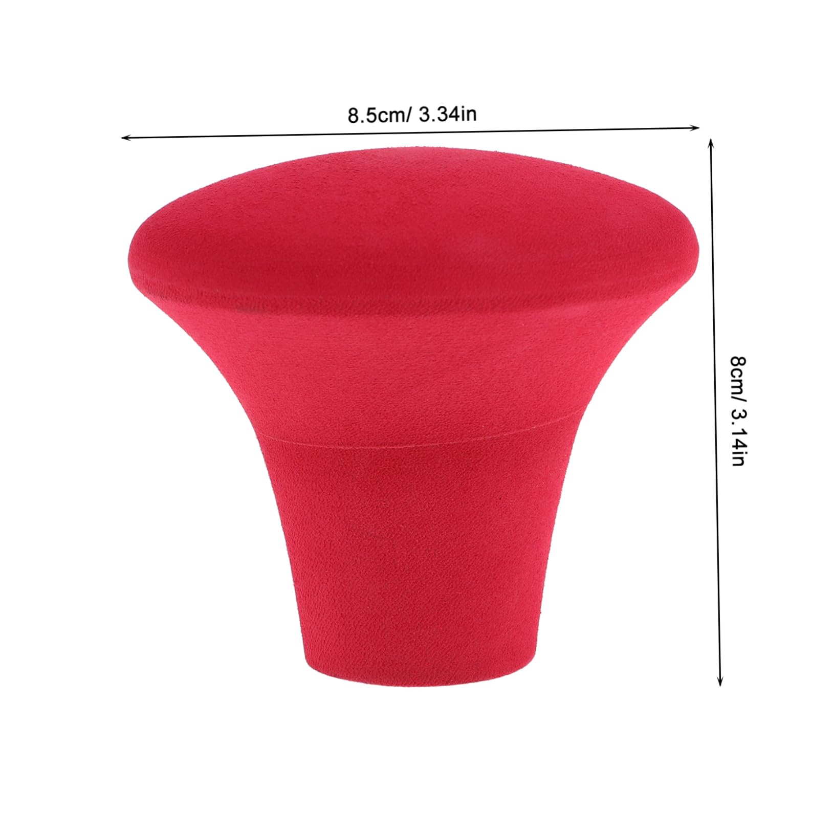 BCOATH Surf Fishing Rod Eva Round Ball Holder for Rod End Stable Support Comfortable Grip Boat Fishing Accessory