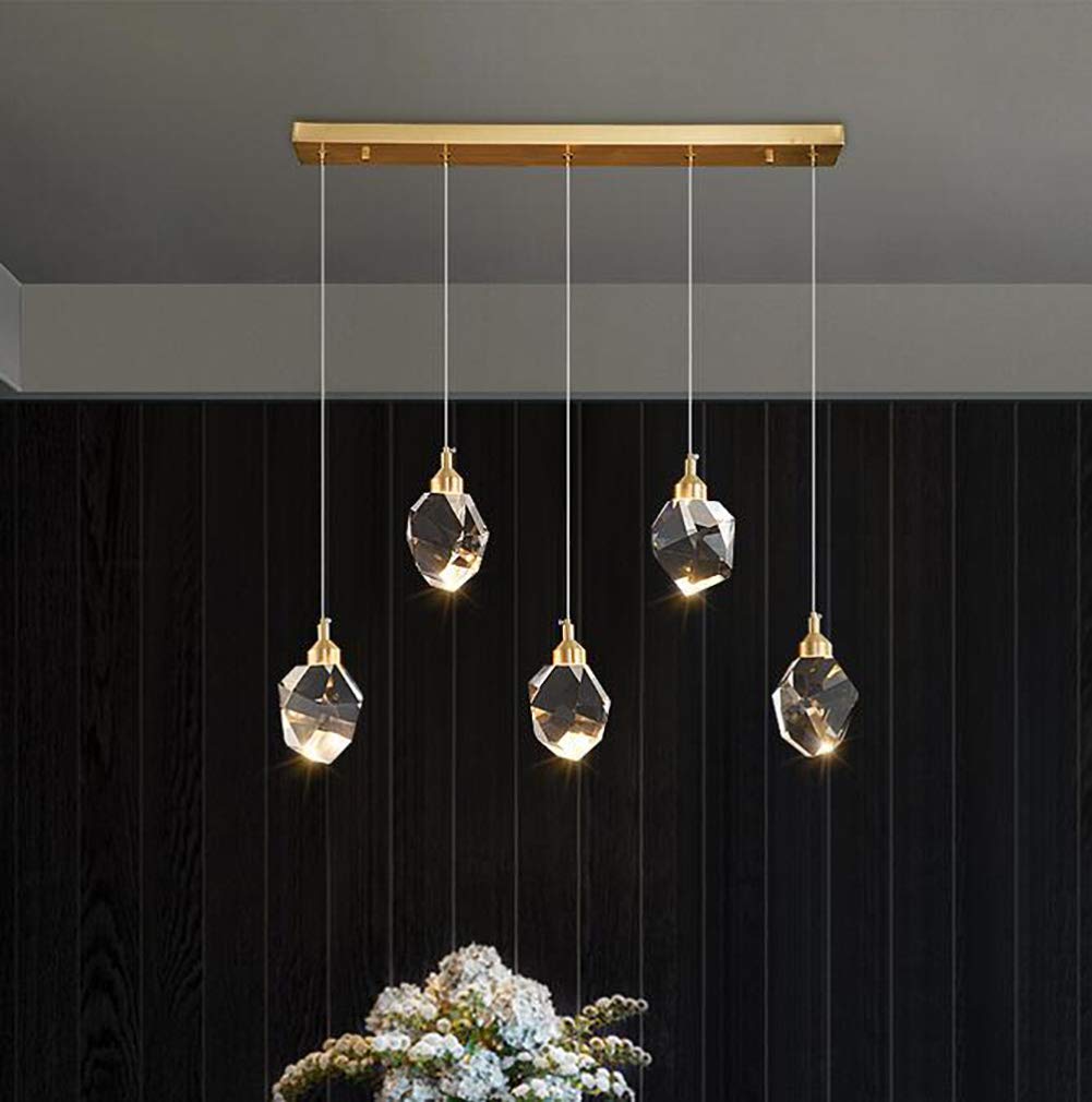 Lustre en cristal moderne de haute qualité linéaire Dulighting