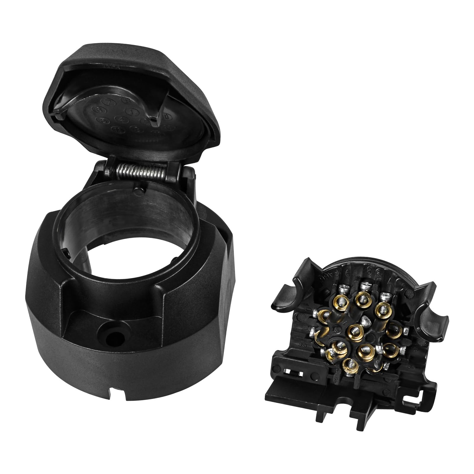 HICON Adattatore 3-pol XLR Presa Femmina Di A 5-pol XLR Maschio Spina