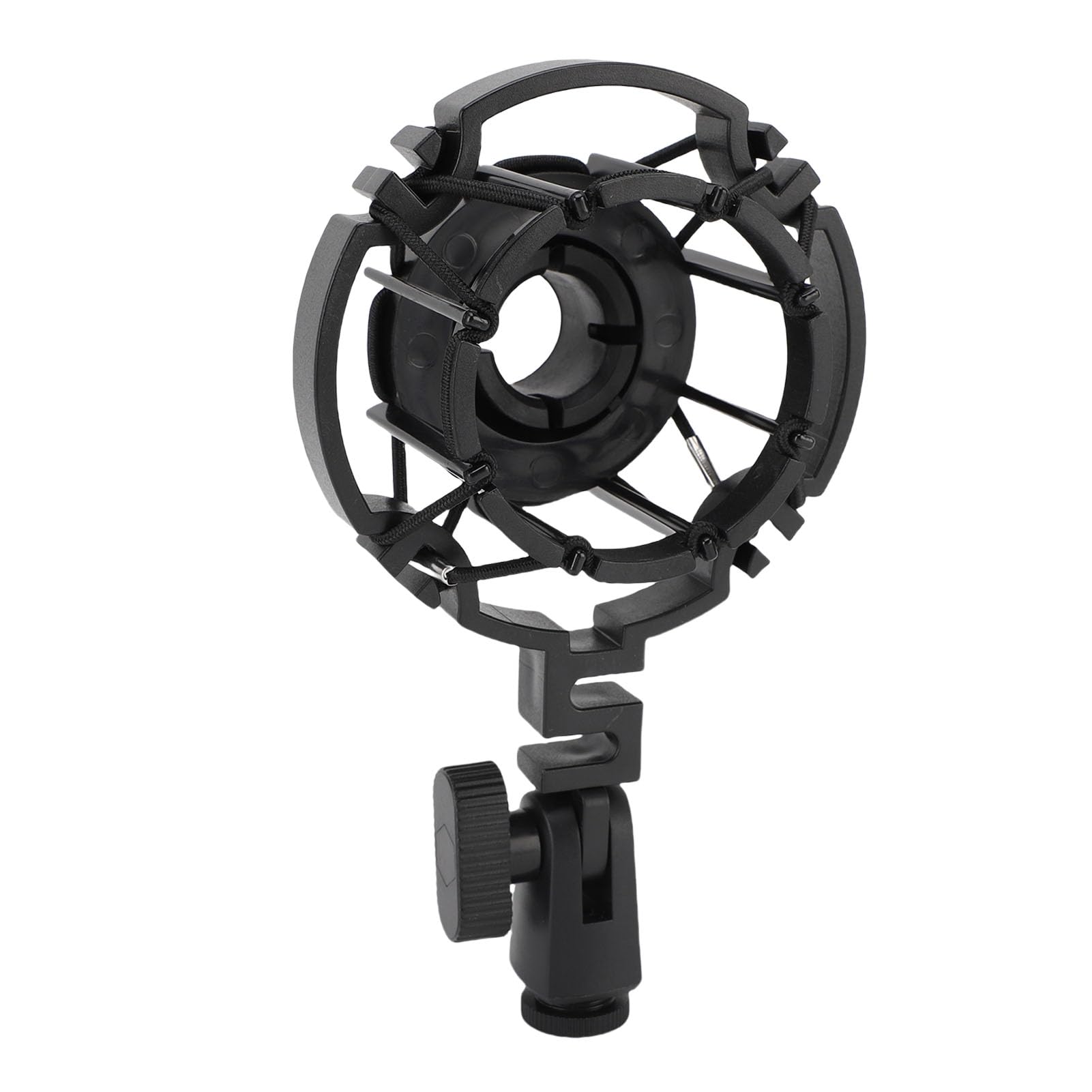 Microphone Shockmount, ABS Mic Clip Holder Mount for C2000 C3000 C4000 C214 C314 C414 Microphone, Anti Vibration Mic Holder, for Broadcasting, Recording
