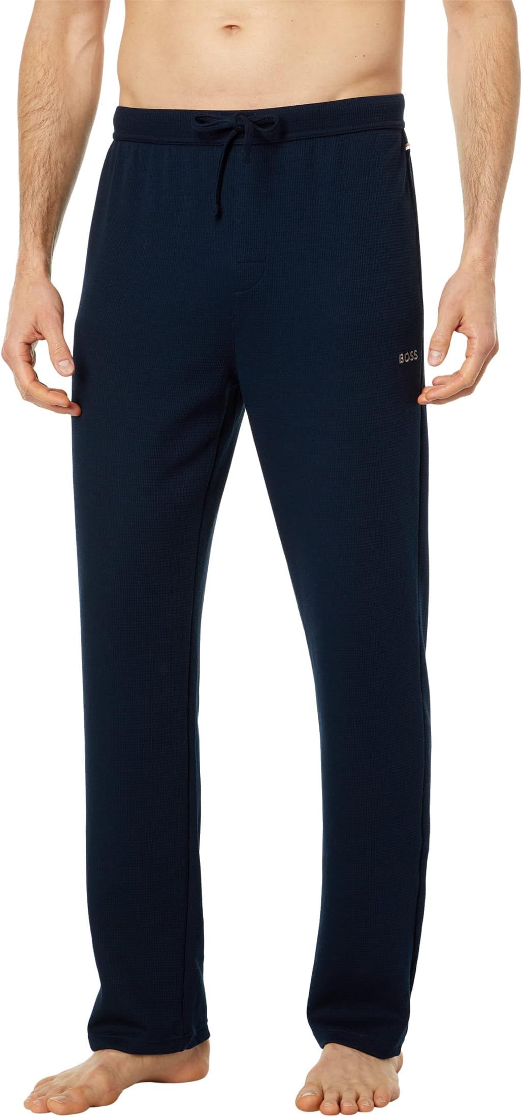 Men's Waffle Cotton Blend Lounge Pants Sweatpants