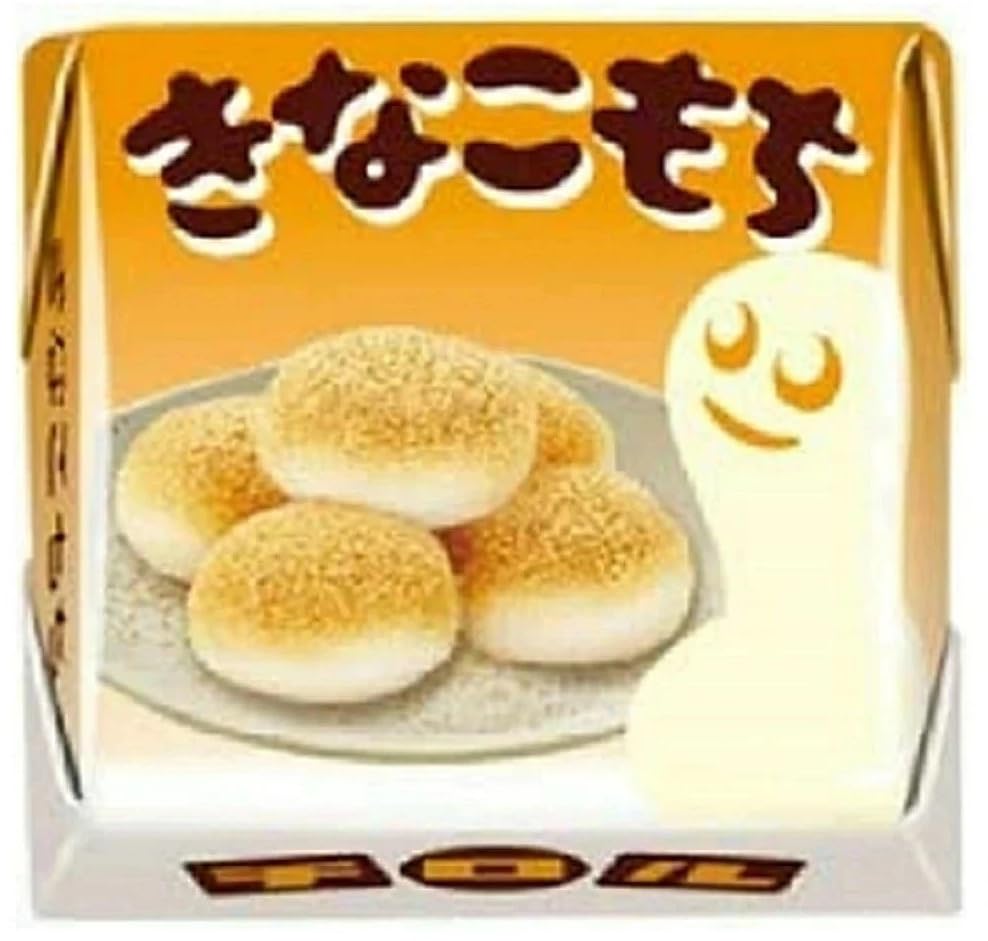 【きなこチロル】 金のきなこ量 2倍で香ばしさアップ！柔らか生もち食感が