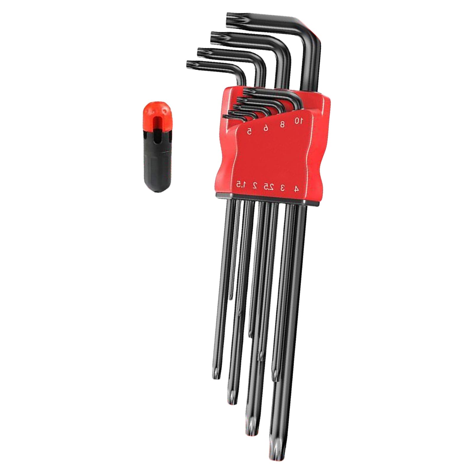 Woedpez Specialty Black Hexa Industrial Strength L Shaped Allens Heat Treated Torxs Star Wrench For Durability In Professional Workshops Tool Hexagonal Set Steel