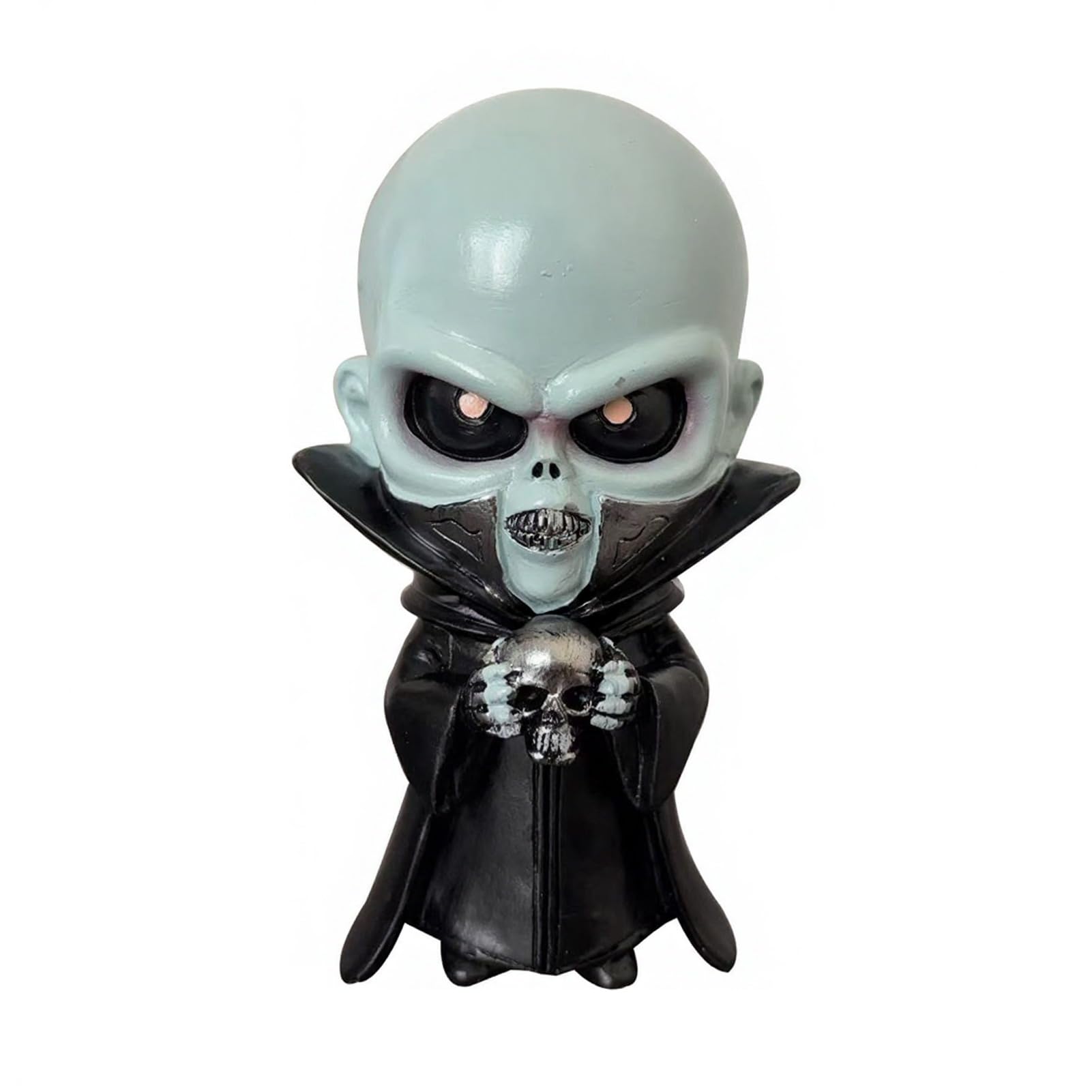 Glifora Alien Sculpture - Horror Resin Alien Statue, Collectible Ornaments for Home Office, Bookshelf, Indoor Outdoor Patio, Lawn and Yard Decor