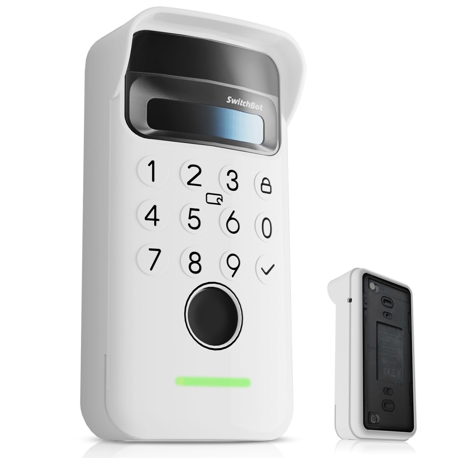 Amazon.co.jp: For SwitchBot 顔認証パッド 指紋認証 暗証番号