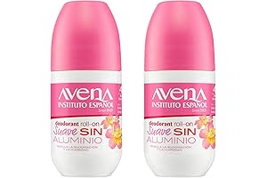 Avena Instituto Español Deodorant Roll-On 2-Pack for Long-Lasting Odor Protection