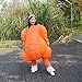 DJLOOKK Disfraz Inflable de Pavo asado, Pollo de Halloween para Adultos, Carnaval...