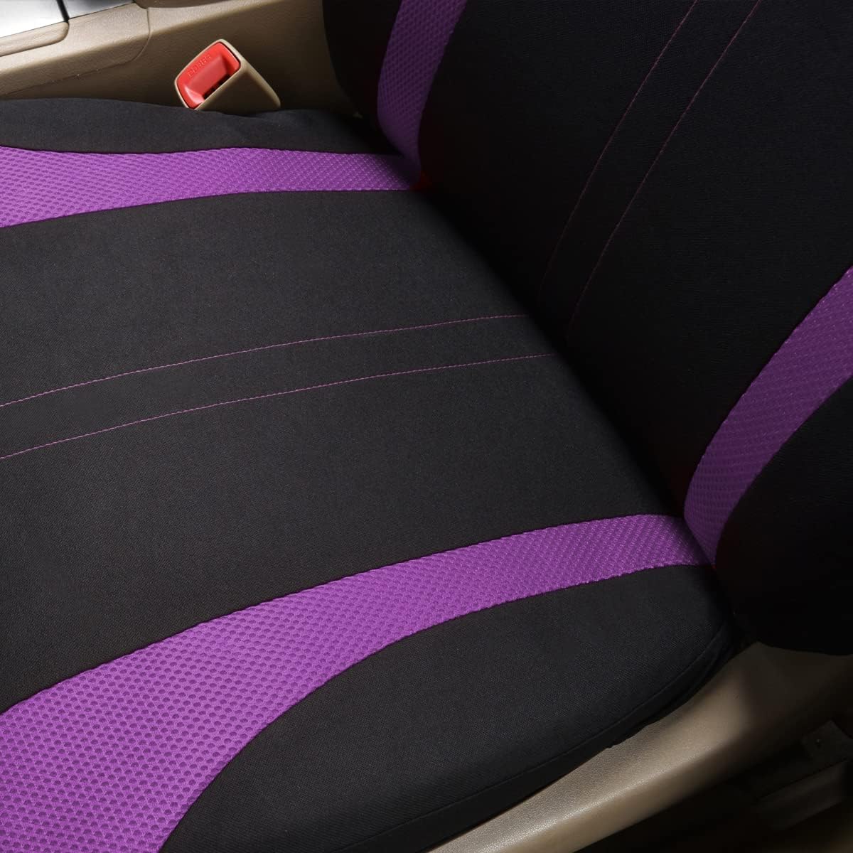 Autostoel Protector Volledige Set Stoelhoezen Voor Toyota Voor Corolla Voor Camry Voor Rav4 Auris Voor Prius Yalis Avensis Alphard 4Runn Auto Accessoires Ijs Zijde Ademend Lederen Bekleding(A back row