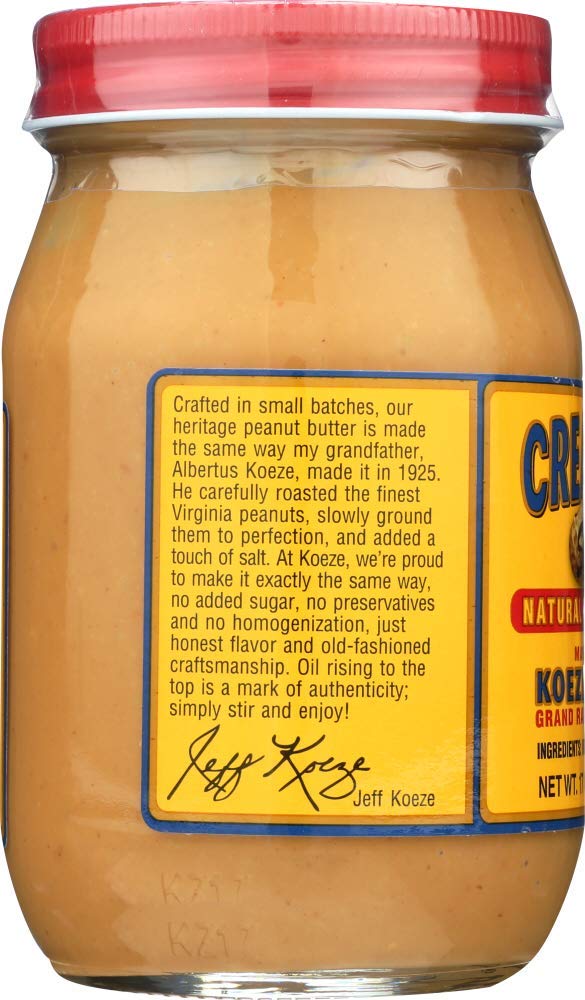 Cream Nut Peanut Butter Crmy Ntrl — view 2