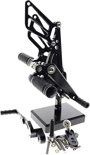 Miniatura 25 de FXCNC Juego de estriberas ajustables para motocicleta CNC K9 K11 compatibles con GSXR 1000 GSXR1000 GSX-R1000 2009-2016 Oro