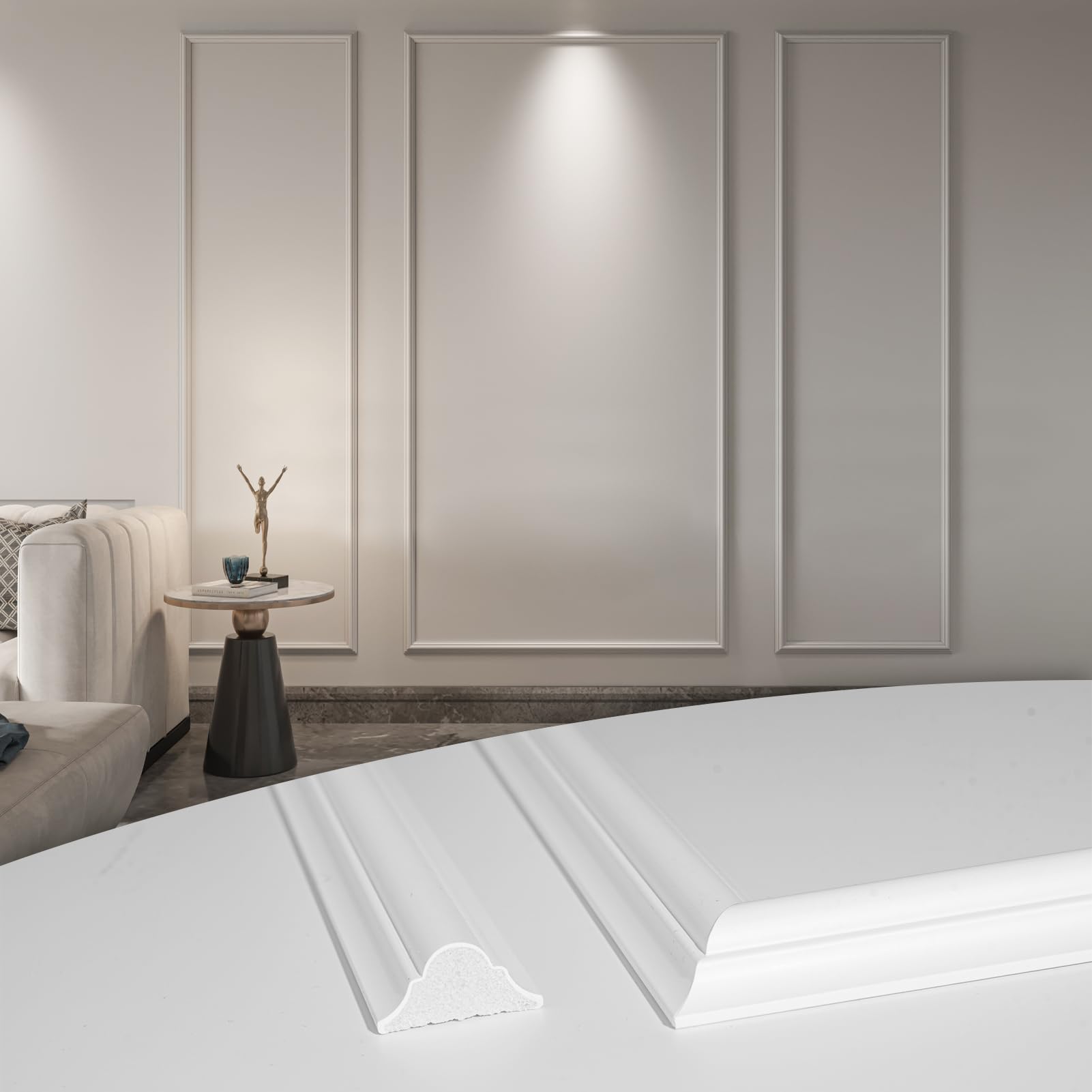 Art3d Pre-Cut Wall Molding 