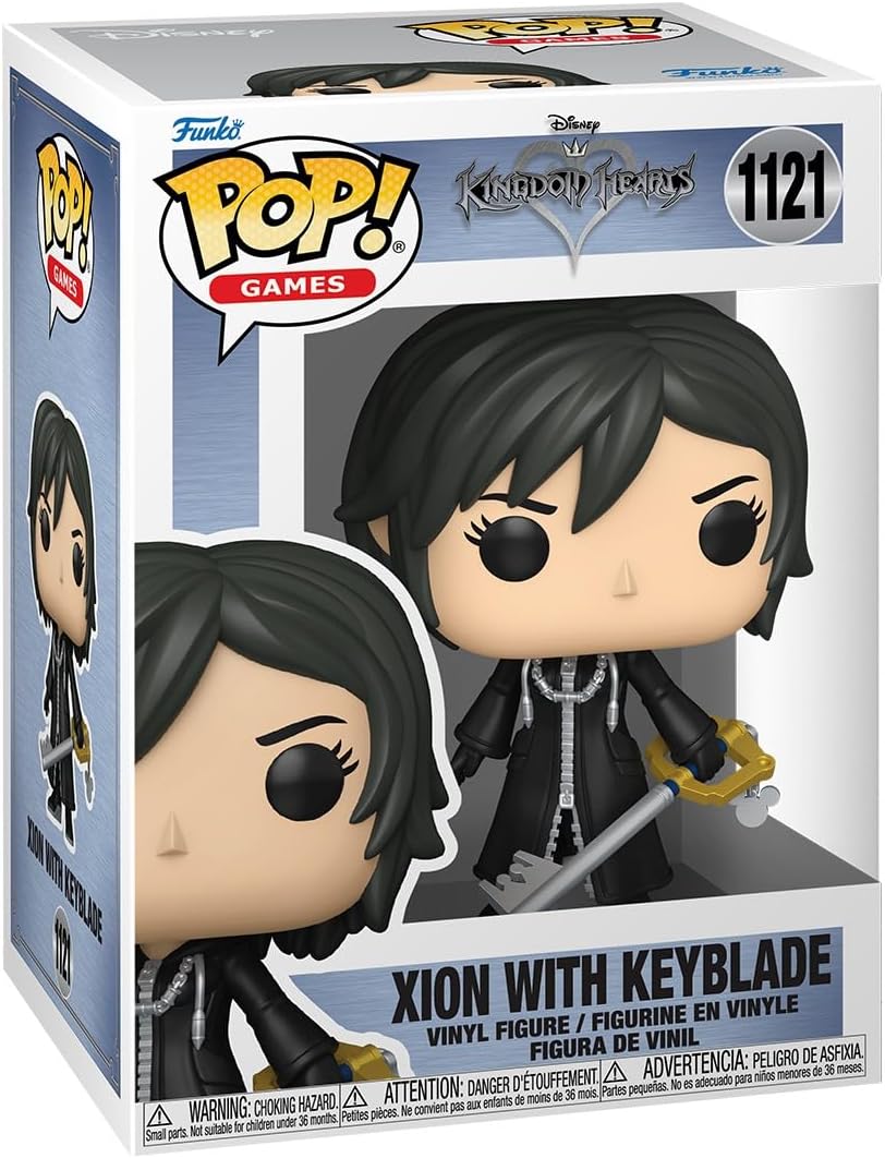 Funko Pop! Games: Kingdom Hearts - Xion with Keyblade - Collectable Vinyl Figure - Gift Idea - Official Merchandise - Toys for Kids & Adults - Movies Fans - Model Figure for Collectors
