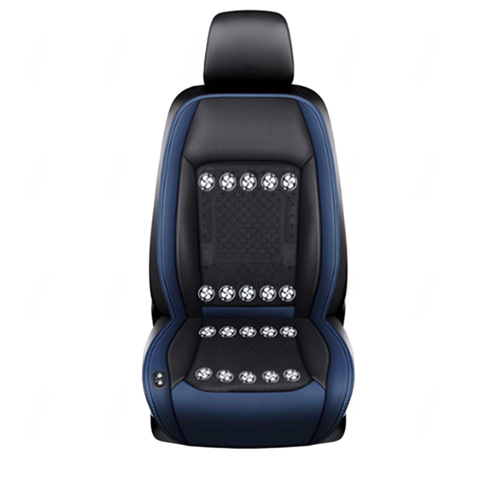 LRF-yxkj Ventilated Car Seat Cover 12V-24V 3 Cooling Air Speeds Car Seat Covers for Ventilated Seats for Car Suv Truck Universal Fit,Blue-12V20Fan