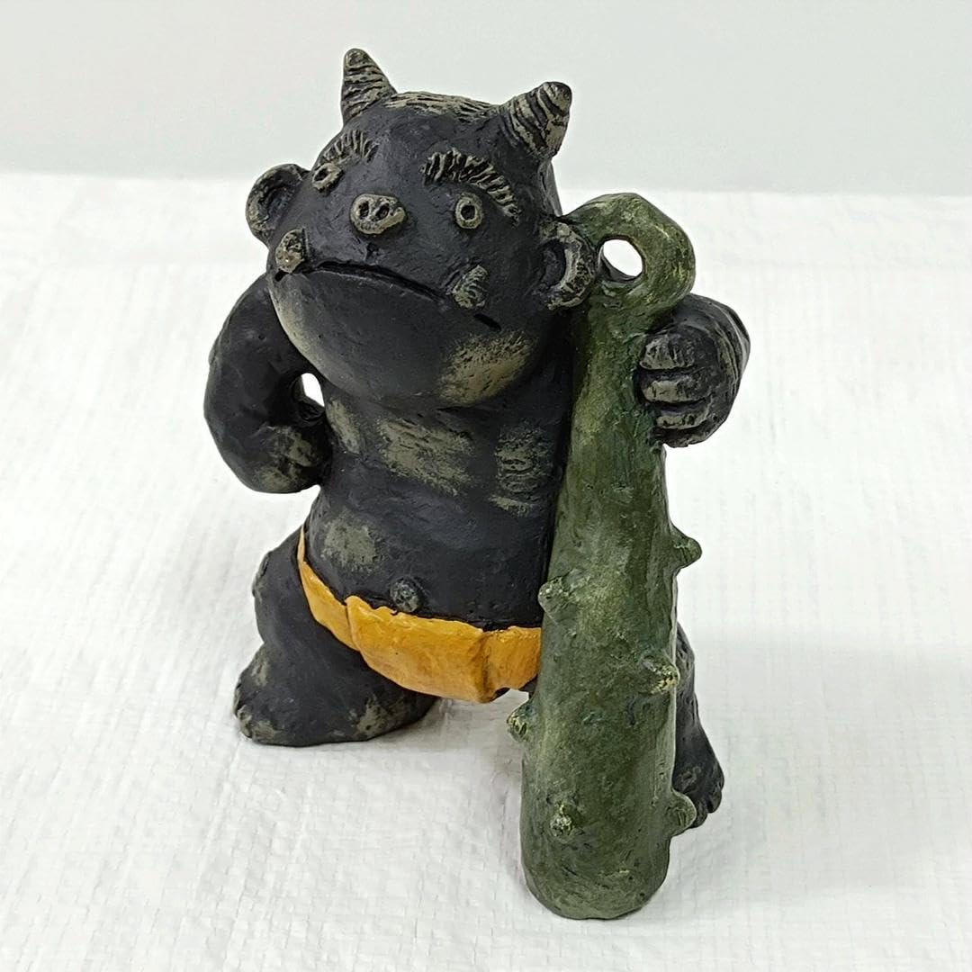 Amazon.co.jp: セトクラフト2007 鬼シリーズ 鬼に金棒 樹脂製人形置物