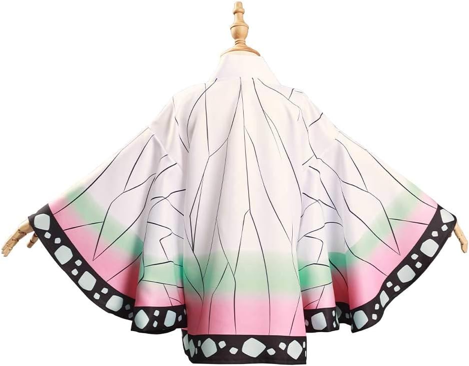 Kids Kimetsu Tanjirou Nezuko Giyuu Cape Cloak Cosplay kimono Cardigan Top Jacket - Image 3