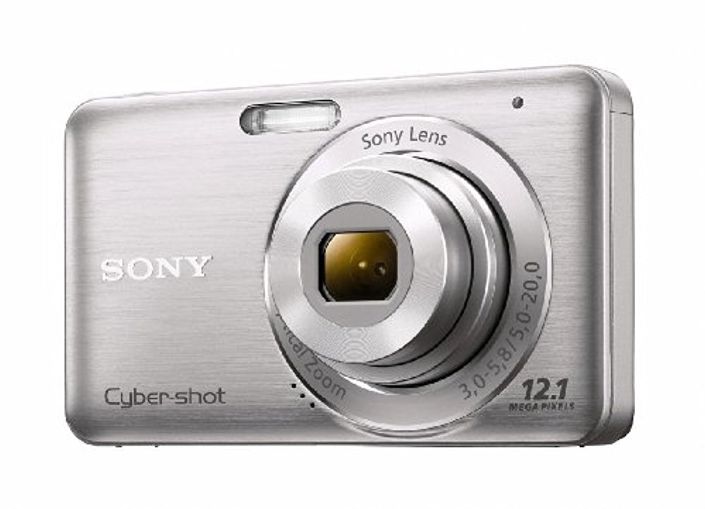 Sony Câmera digital DSC-W310 de 12,1 MP com zoom grande angular de
