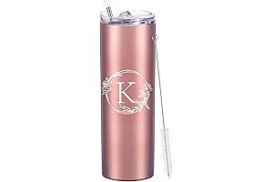Personalized Tumbler Cup with Initials - Custom K-Mug