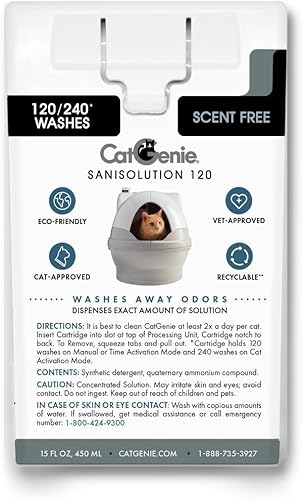 Solución sanitaria CatGenie 120, SmartCartridge