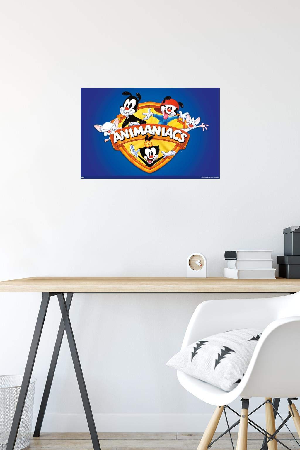 Poster Officiel Animaniacs Konami, Format B2, Rare, Pour Super Famicom, Japon