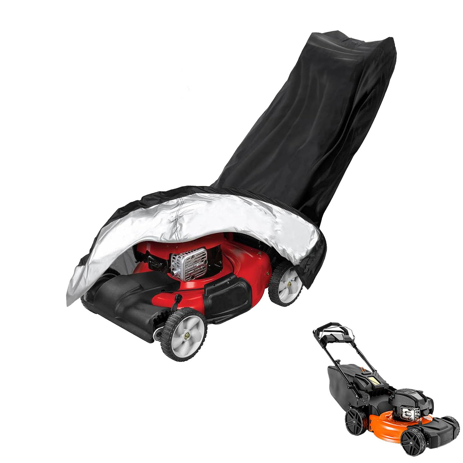 lawnmower cover Compatible with Ariens RAZOR 21 REFLEX SELF PROPELLED ,waterproof and sun,suitable for indoor and outdoor use all year round, comes with a storage bag