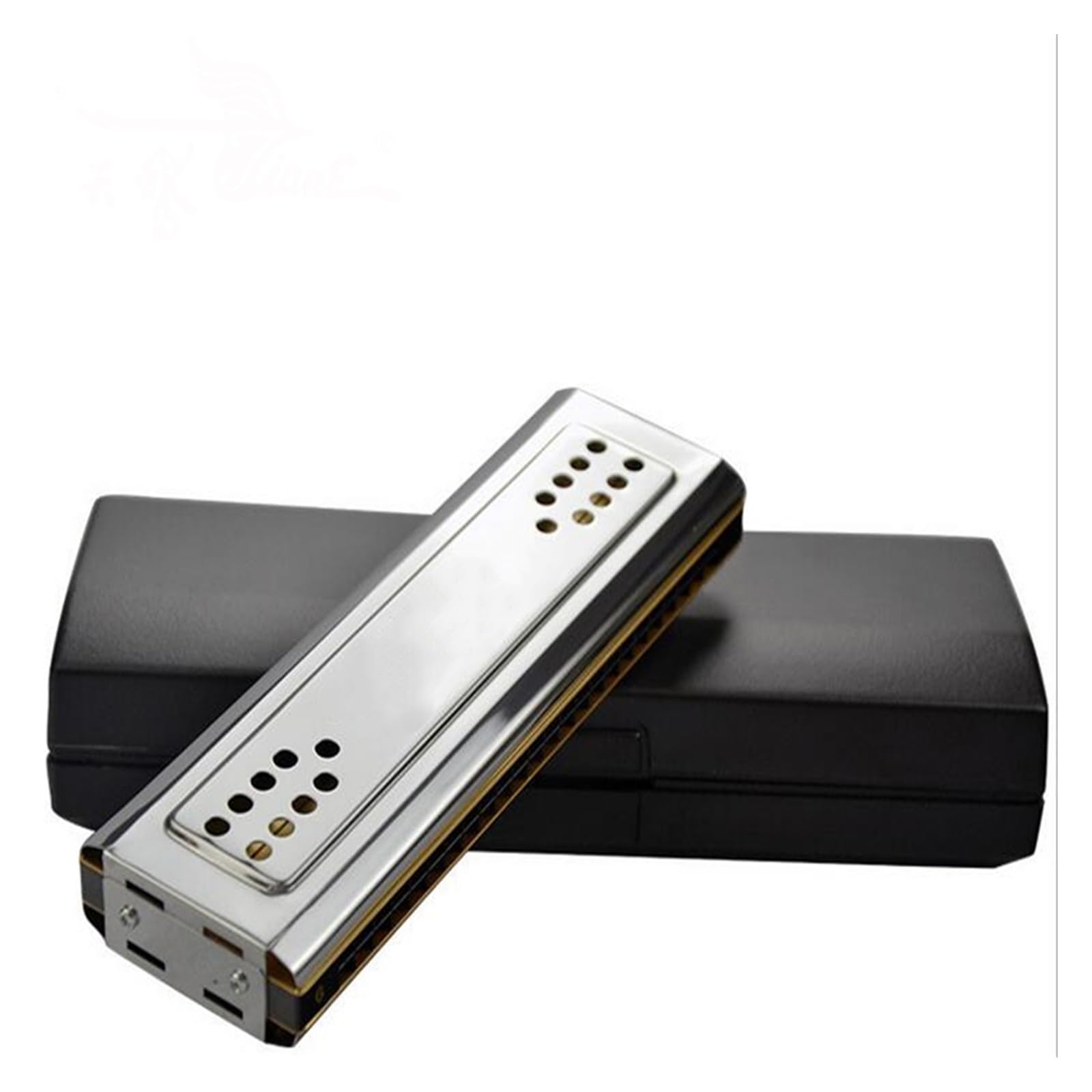 Mundharmonikas 24 Löcher Beide Mundharmonika CG-Taste Musikinstrumente Tremolo Mundharmonika