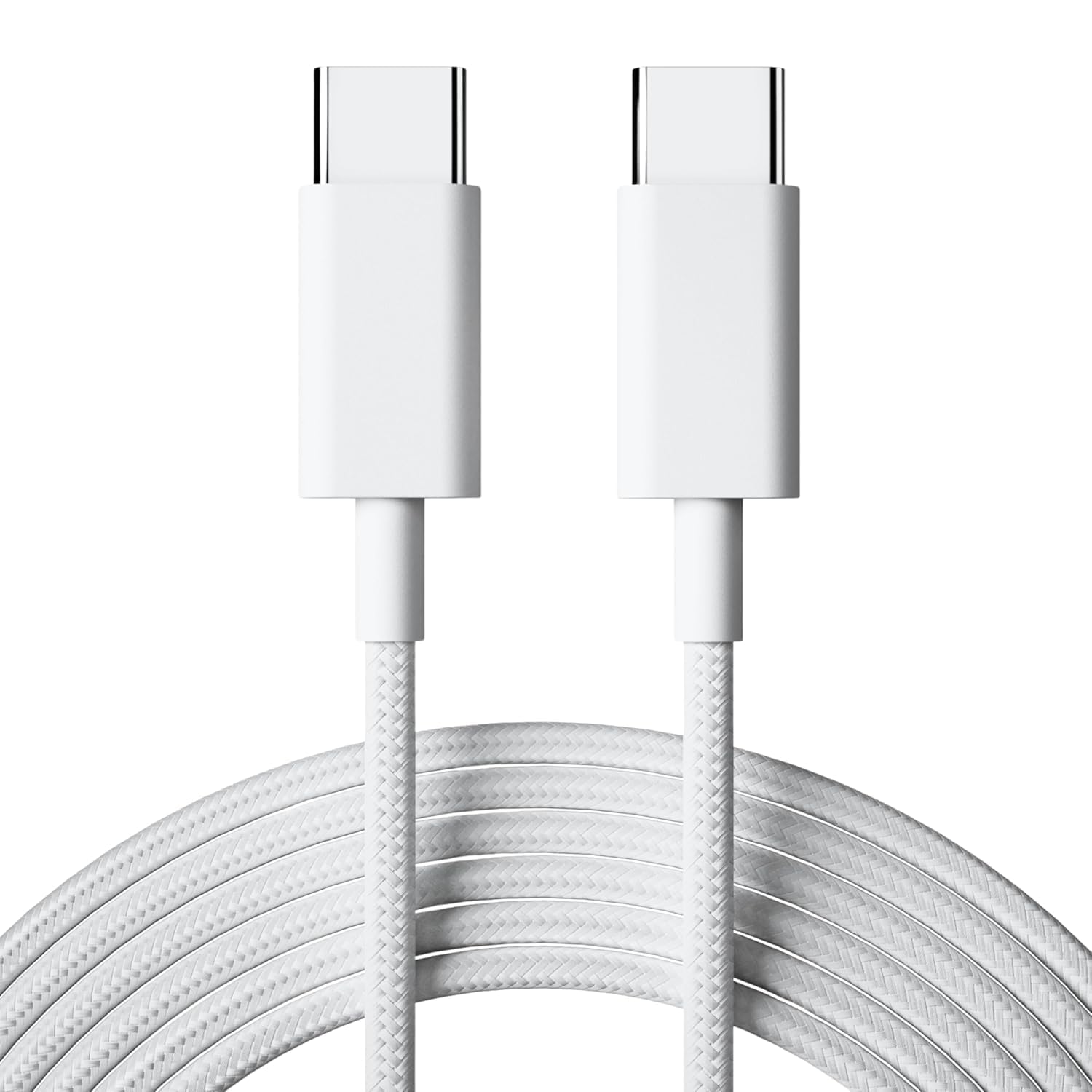 Sounce 27W Original Type-C to Type-C Nylon Braided Cable [MFi Certified + 1-Year Warranty] Ultra-Durable Fast PD Charging Cable for iPhone 15/16 Pro Series, MacBook, iPad, and Other Devices (1M)