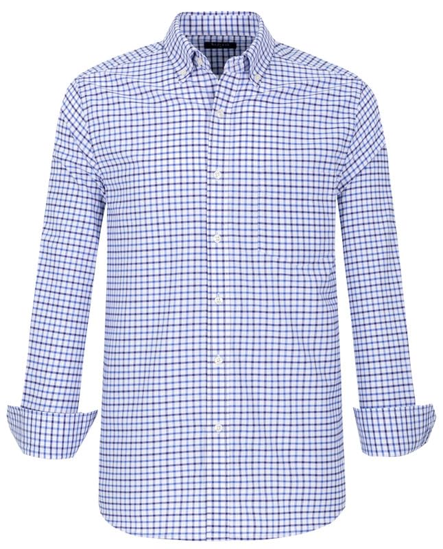 Oxford Long Sleeve Dress Shirts for Men
