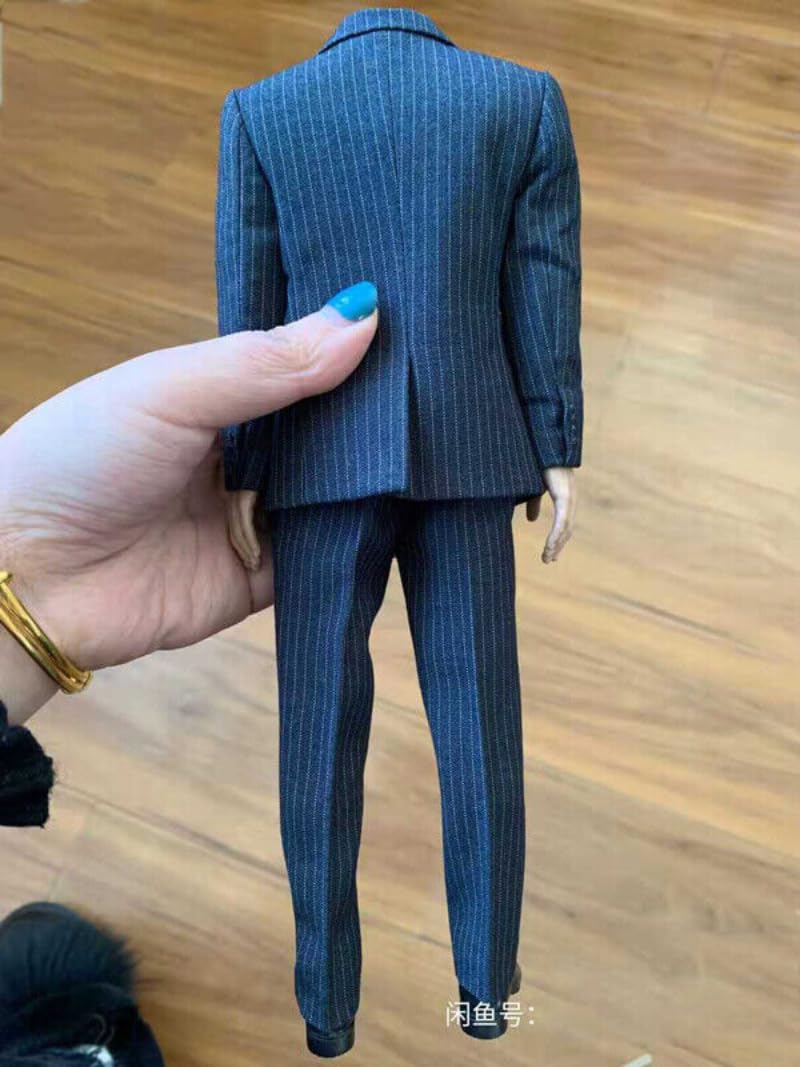 青いスーツの男性 ストラップ付きフィギュア 青いスーツの男性 ストラップ付きフィギュア