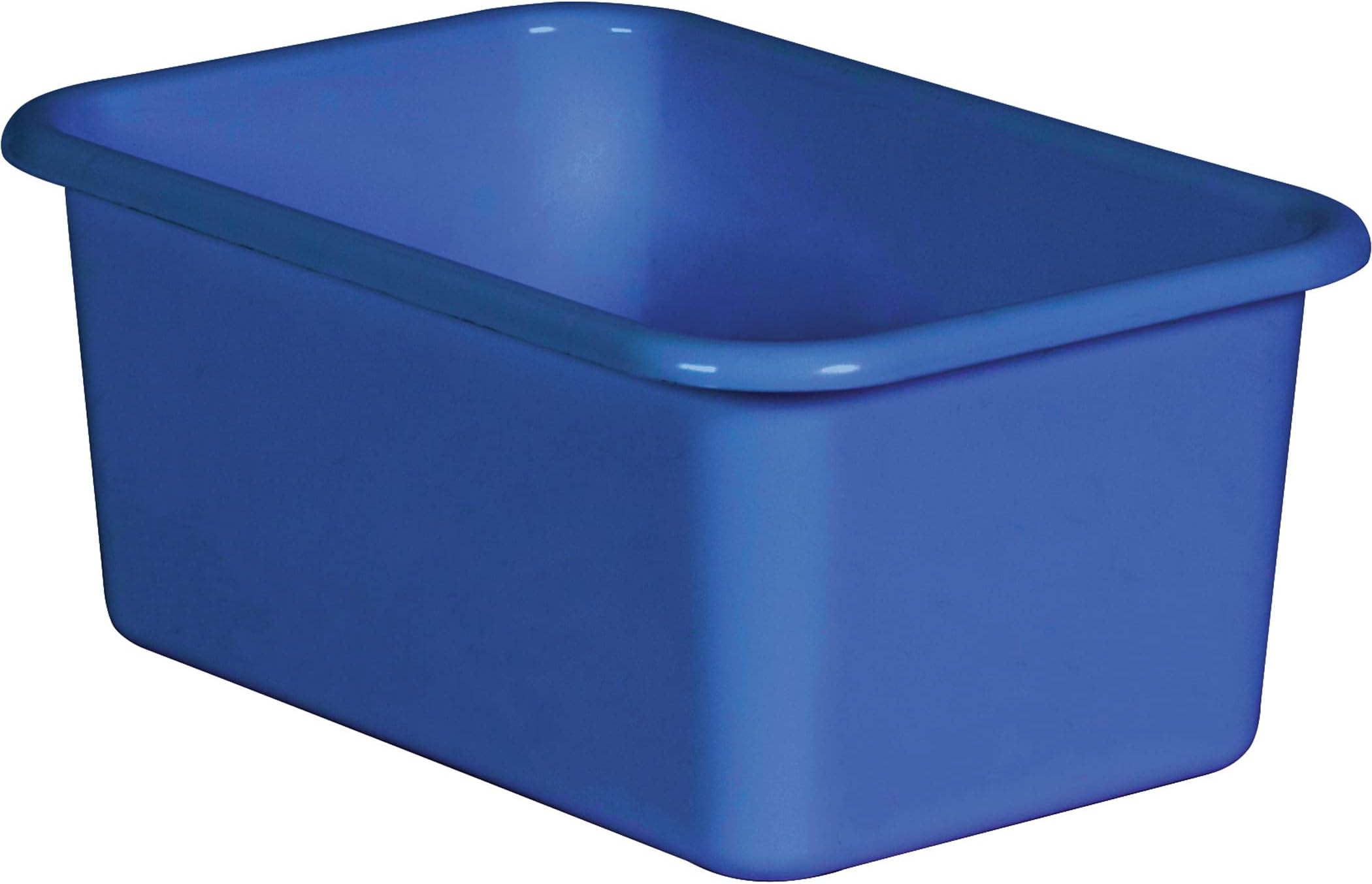 Teacher Created Resources® Blue Small Plastic Storage Bin
