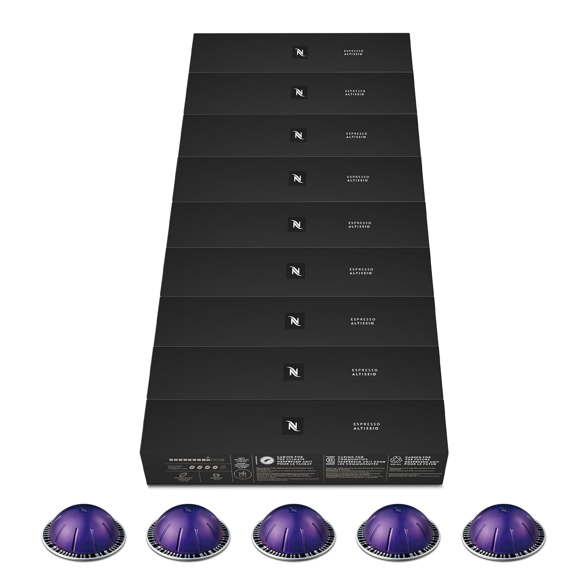 Nespresso Vertuo - Altissio - pack 90 capsules - intensité 9