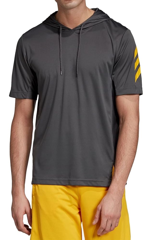 adidas アディダス 半袖パーカー Ｗジップ サイズ L メンズ Amazon | adidas スポーツ半袖パーカー | トレーナー・パーカー 通販