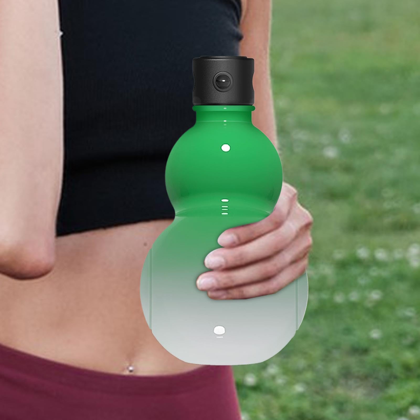 Botella De Agua Gourde,Botella De Agua Botella 900 ml de cultivo chino en