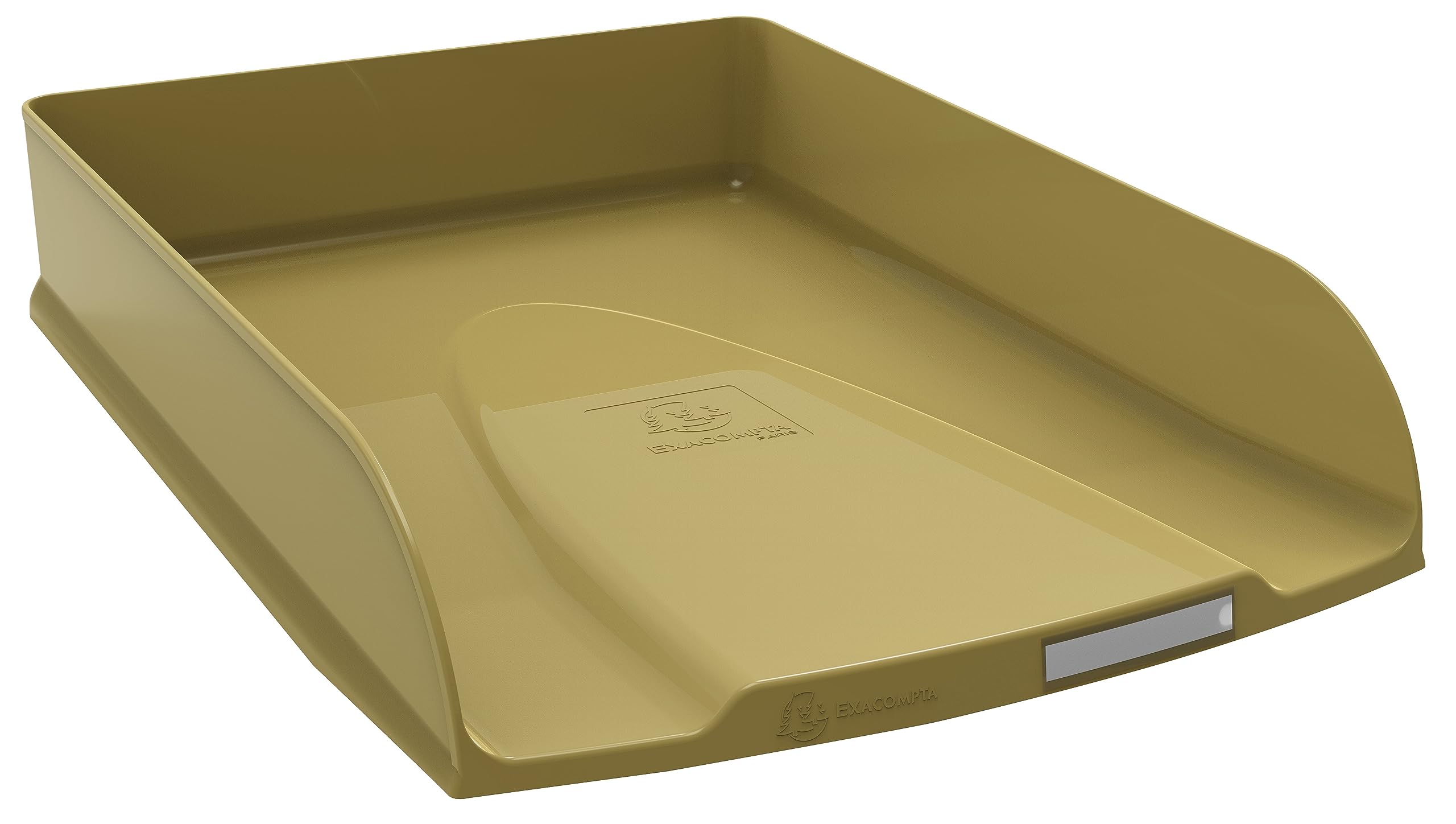 Exacompta Set di 6 vaschette portadocumenti Combo Styli NeoDeco oro ramato