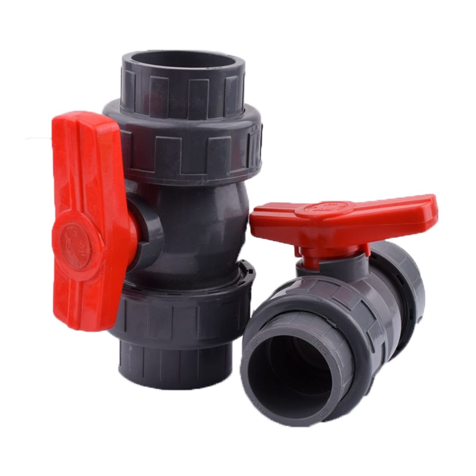Robinet tournant sphérique PVC 25mm union étanche pour connecteur d'eau robuste