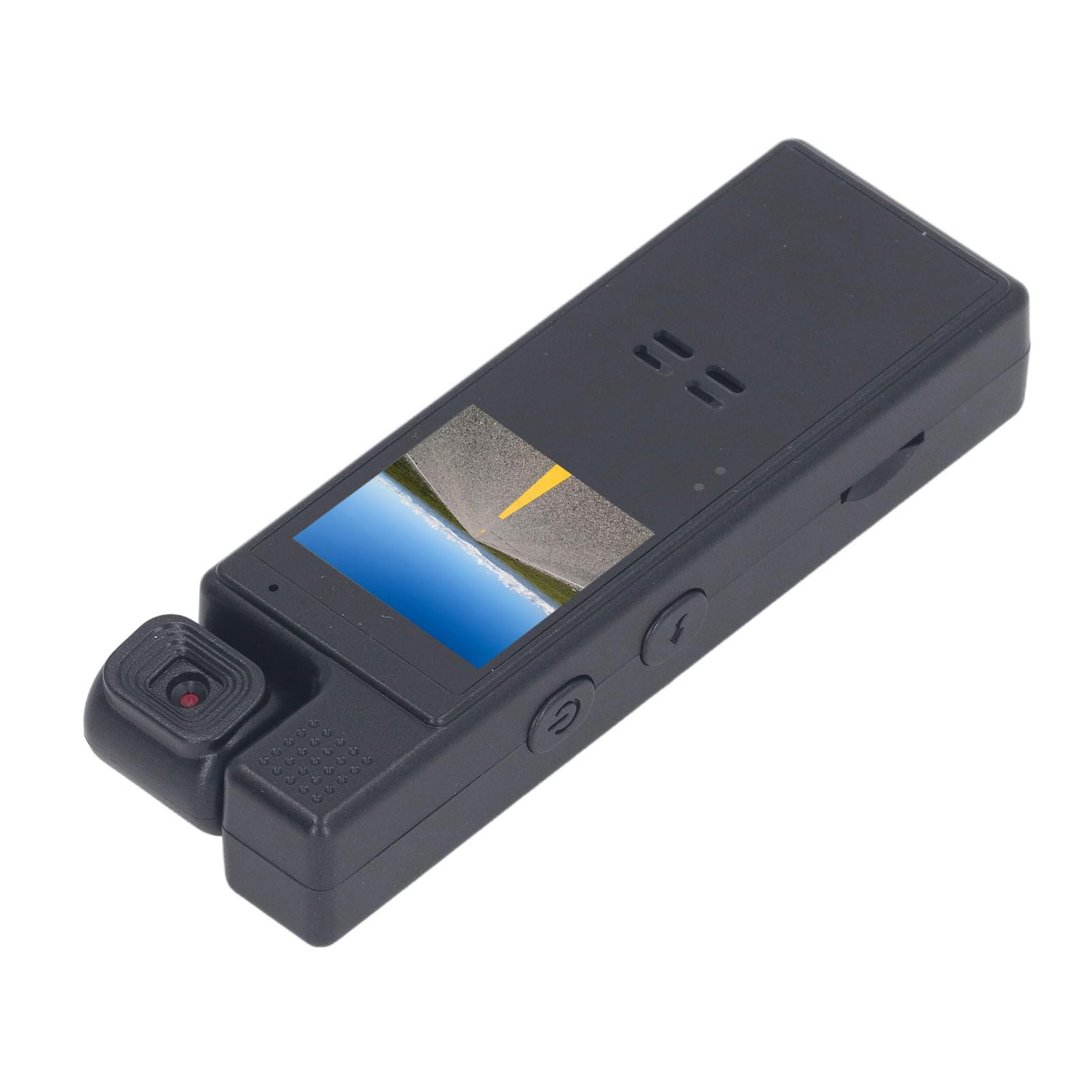 Caméra de Sport à Fixation arrière, étanche et résistante aux Chocs, enregistreur vidéo Portable 1080P avec Objectif Rotatif à 180° et écran de 1,3 Pouce, pour Le Cyclisme, la
